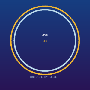 Spin 101 editorial app guide logo